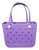 Comprar Cartera Bolso De Playa Goma Con Agujeros Eva Verano Playa Gr