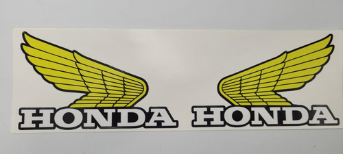 Honda Motocicleta Calcomanías Alas 13.5 Cm