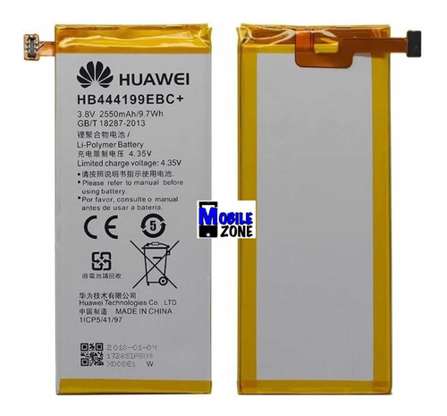 Batería Pila Huawei G Play Mini Certificada