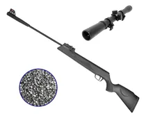 Comprar Rifle Aire Comprimido Fox Nitro Pistón Combat 5.5 Mira 4x20 Negro 5.5 Mm