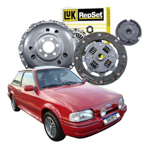 Kit Embreagem Vw Golf Apollo Ford Escort 1.8 8v 621216508luk