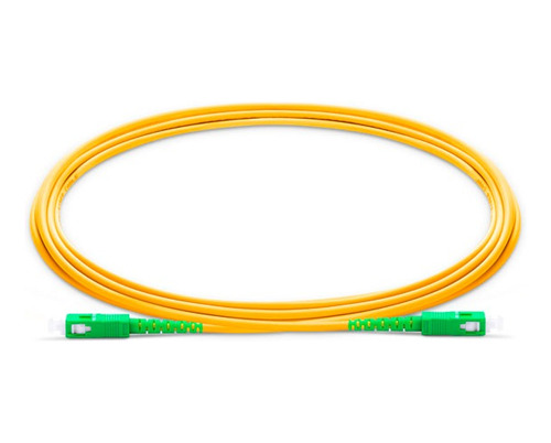 Patchcord Fibra Óptica Monomodo Simplex Sc/apc 3 Mts.