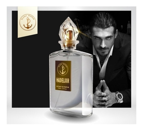 Perfume Masc Hadi Elixir - Eau De Parfum 110ml Pocket Parfum