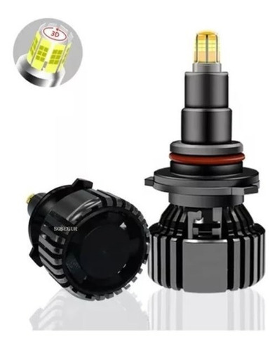  Kit Turboled 360° Canbus Hb4 9006 Foco Lupa 20000 Lúmenes