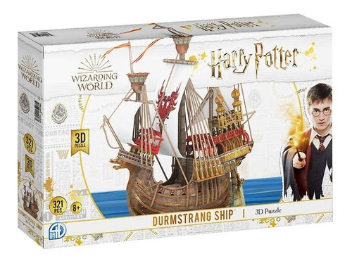 Harry Potter Rompecabezas 3d Durmstrang Ship - 321 Pzs Reyes