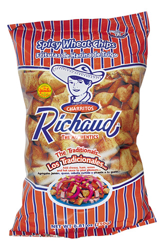 Botana Charritos Richaud Bolsa De 250g 100% Campechano