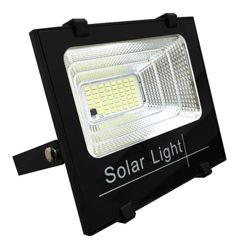 Imagen 3 de 10 de Foco Solar Led 65w Con Control Fotocelula Panel Completo Pro