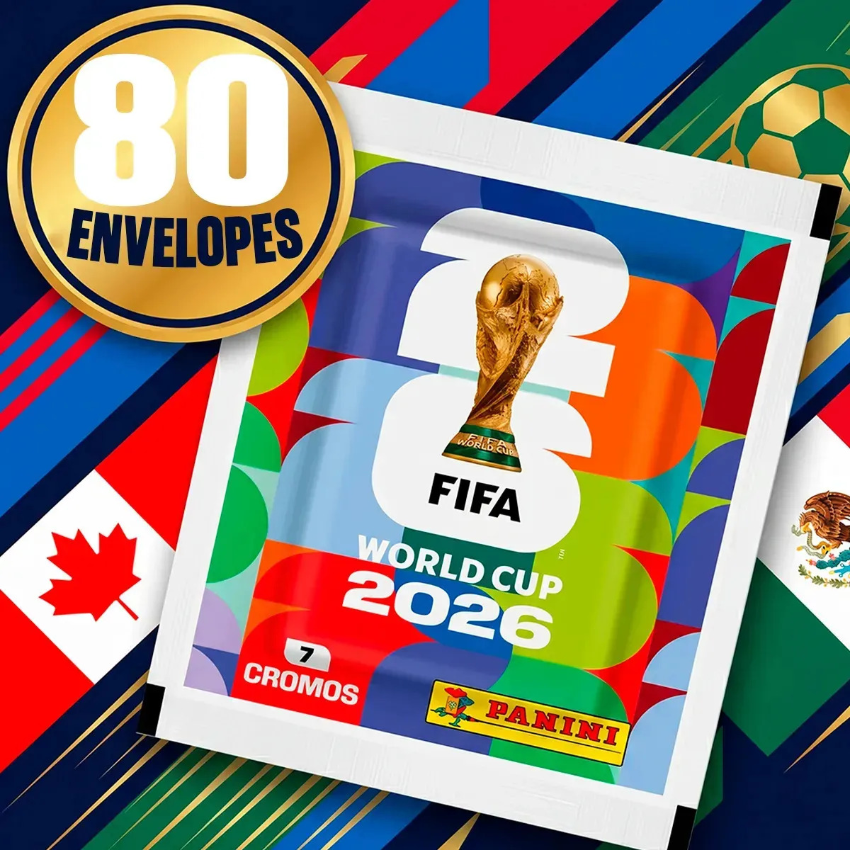 50 Envelopes Figurinhas Copa do Mundo Panini - Miniatura 2