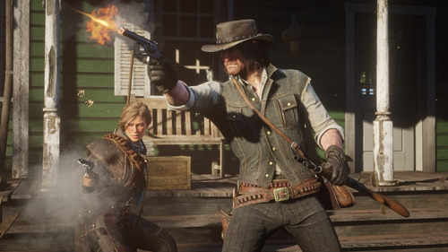 Red Dead Redemption 2 Standard Edition Rockstar Games PS4 Físico