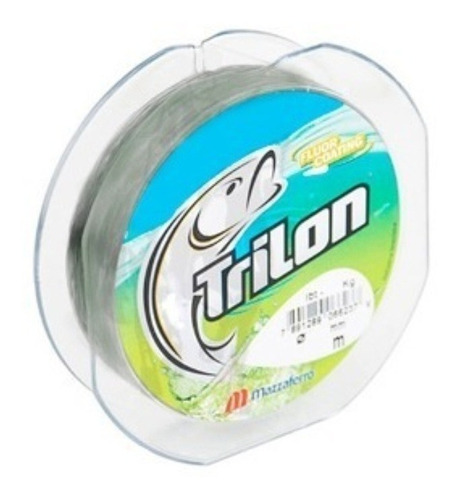 Pesca Nylon Trilon Fluor Coating 0.47mm Verde 300mts