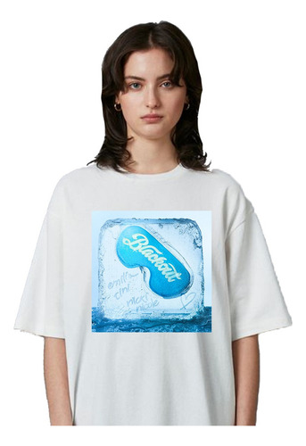 Remera Unisex Emilia Blackout Portada Nicki Nicole Tini