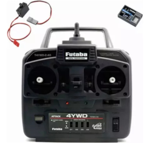 Control Futaba 4ywd 2.4ghz Con Receptor