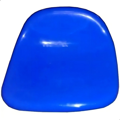 Assento Concha Ergonômico Para Arquibancada Cor Azul Bic
