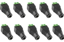 Comprar Pack X10 Conector Dc Hembra De Poder Dc Cámaras