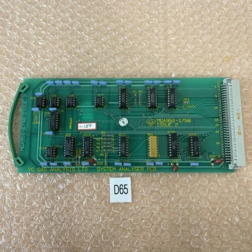 New- Vg Gas Analysis Ltd System Analyzer Pcb Mga950-175b Jjq