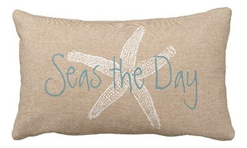 Emvency Throw Almohada Cover Yeguas El Dia Estrella De Mar