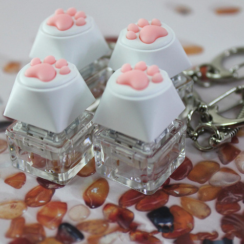 Fidget De Teclas Llavero De Silicona Keycap Fidget Toy Peque
