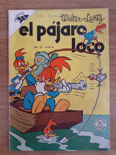 Cómic El Pájaro Loco 32 Sea Novaro 1953 Emp S/corchetes