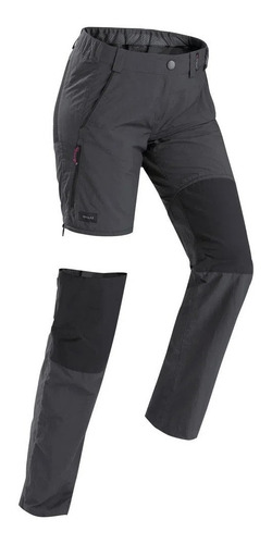 Calça Bermuda Feminina Ripstop Trekking Trilha 100 Quechua
