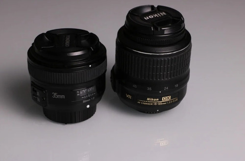 Câmera Fotográfica Nikon D3200 18-55 Vr Kit + 35mm