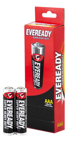 Pack 24 Pilas Eveready Aaa Triple A Caja 24 Unidades