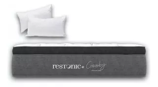 Colchón Restonic King Size Ortopédico Soñar Regalo Almohadas