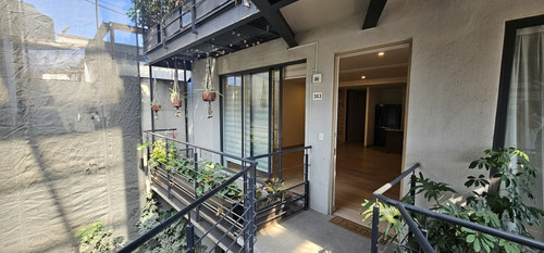 Departamento 99m2 Escandon 2 Recamaras Exterior Balcon 2 Estacionamientos