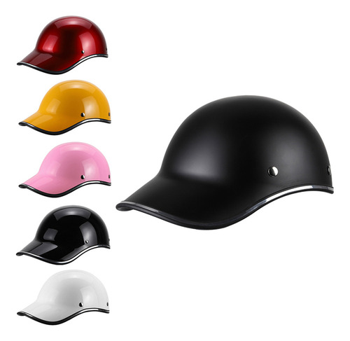 Casco For Moto, Bicicleta, Béisbol, Medio Casco For Mujer