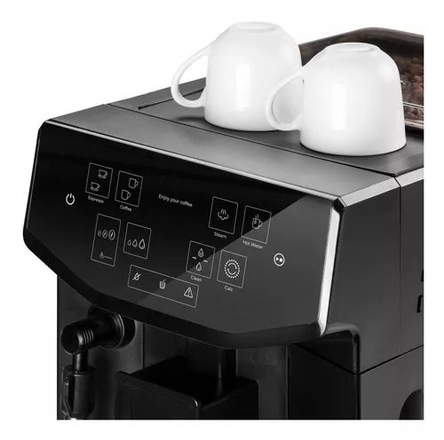 KRUPS CAFETERA EXPRESS SUPERAUTOMATICA EVIDENCE ESPRESSO NEGRA/INOX