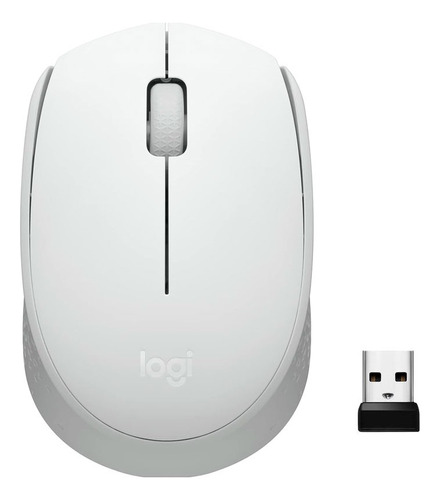 Mouse Inalámbrico Logitech M170 Color Blanco