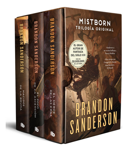 Libro Estuche Mistborn - Brandon Sanderson