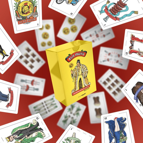 Cartas Mazo Argento Naipes Argentinos Juego Previa Poppular