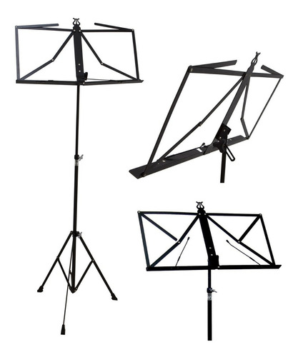 Kit Trompete Tp 200 Laqueado Ny + Estante De Partitura S2