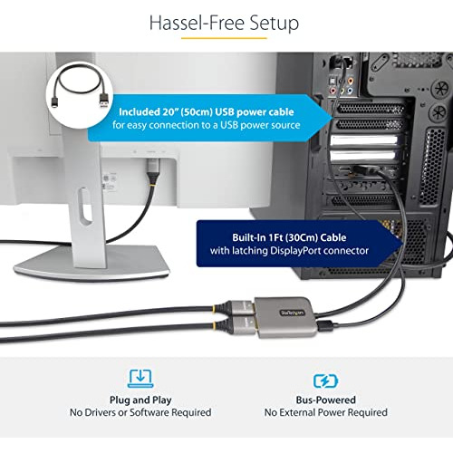 Startech.com Concentrador Dp A Hdmi Mst Dual - Dual Hdmi 4k