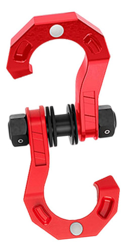 Manilha Dividida Do Anel D, Peças Vermelho Vermelho