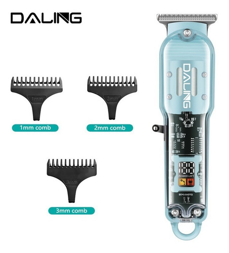 Máquina De Cortar Cabelo Sem Fio Profissional Daling Moderno
