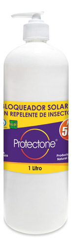 Protectone Granel Bloqueador Con Repelente Fps50 1l