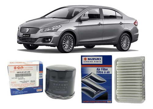 Filtro Aire Y Aceite Original Suzuki Ciaz 1.4 2017-2022