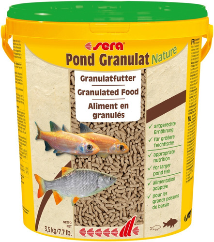 Sera Pond Granulat 3,5kg - Alimento para peces de Estanque