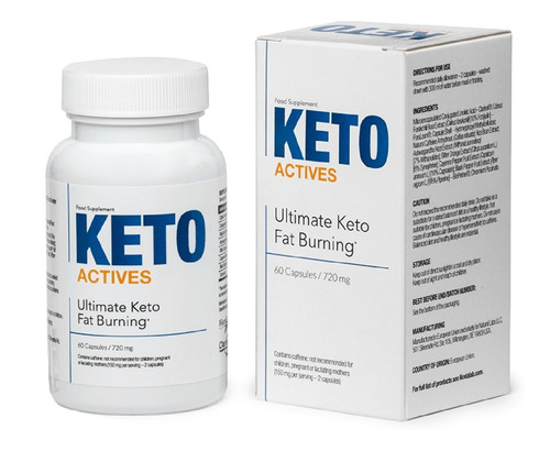 Keto Actives Quemador De Grasa Bloquea Apetito Sin Ejercicio