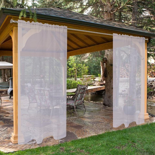 Cortinas Transparentes Para Exteriores Impermeables Spacedre