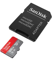 Comprar Memoria Microsdxc Sandisk, 512gb, Con Adaptador
