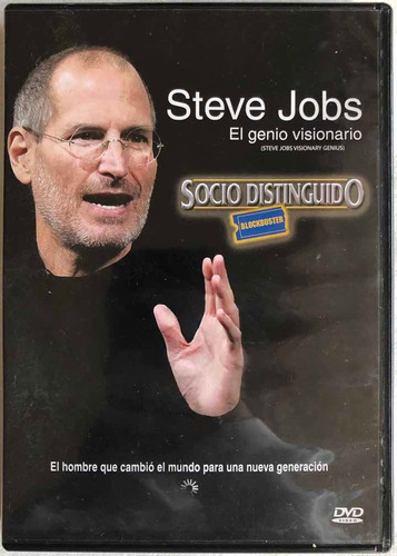 Steve Jobs. El Genio Visionario. Dvd Video. Tara Pirnia