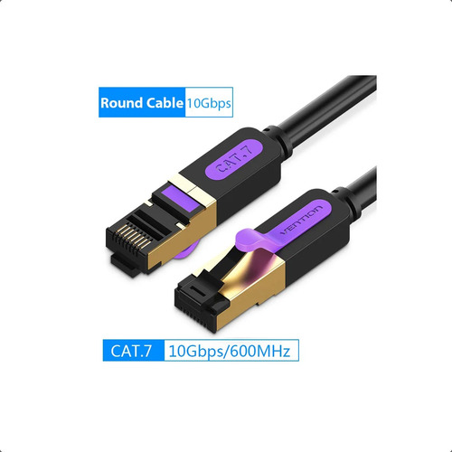 3,0 Mts. Cat7 10gbps. Cable Red Ethernet Rj45. Vention.