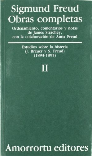 Obras Completas 2 (1893-1895) Estudios Sobre La Histeria (j.