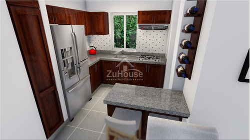 Apartamentos En Planos En Residencial Con Piscina En Pontezuela Wpa75