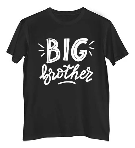 Remera Hombre Color Hermano Mayor Big Brother