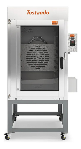 Forno Turbo Elétrico 10 Esteiras Ft10e Tostando Cor Cinza 220v Trifásico