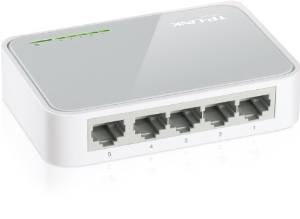 Tp-link Tl-sf1005d 5 Puertos Switch 10 / 100mbps De Escritor