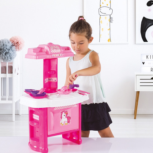 Set De Cocina Unicornio - Kidscool